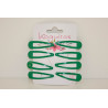 PACK 6 CLIPS CALIDAD SUPERIOR VERDE BOTELLA