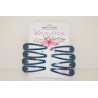 PACK 6 CLIPS CALIDAD SUPERIOR AZUL MARINO
